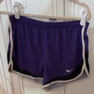 Nike Women's Purple Athletic Shorts